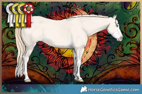 Horse Color:Perlino Dun Splash 