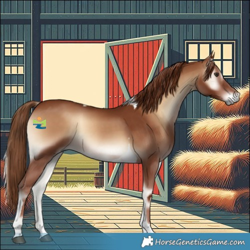 Horse Color:Red Onyx Tobiano 