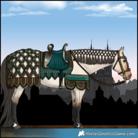 Horse Color:Bay Roan Dun 