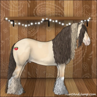 Horse Color:Gold Champagne Dun  and Amber Champagne Dun