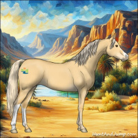 Horse Color:Palomino Dun 