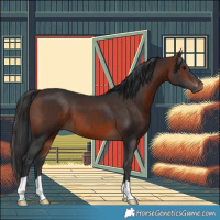 Horse Color:Brown 