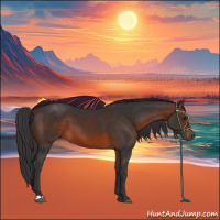 Horse Color:Brown 