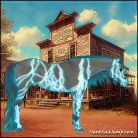 Horse Color:Thunderstruck Grullo 