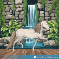 Horse Color:Smoky Creme Dun 