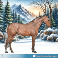 Horse Color:Silver Bay Ice 