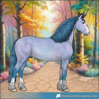 Horse Color:Watercolor Bay 