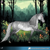 Horse Color:Silver Brown Chinchilla 