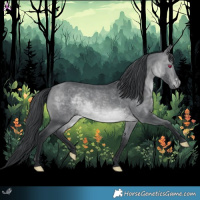 Horse Color:Brown Chinchilla 