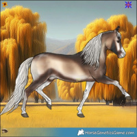 Horse Color:Liver Red Onyx Mushroom 