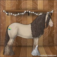 Horse Color:Classic Champagne Dun 