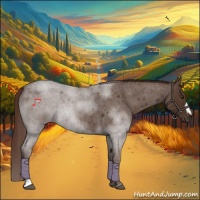 Horse Color:Liver Red Roan 