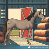 Horse Color:Classic Champagne 