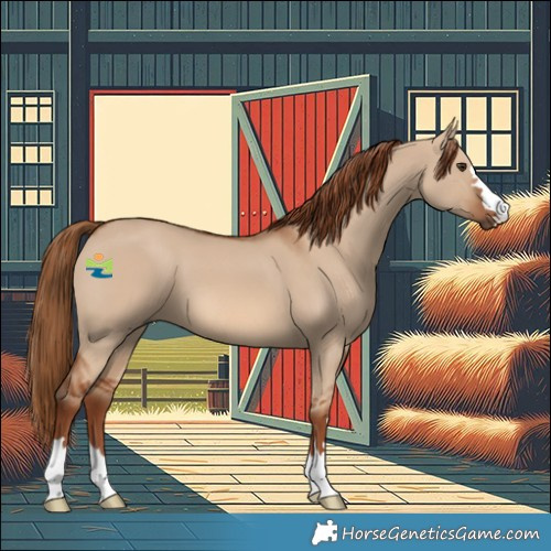 Horse Color:Red Dun 