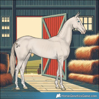Horse Color:Smoky Creme 