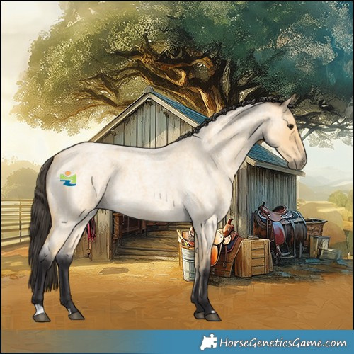 Horse Color:Buckskin Roan 