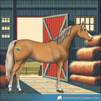 Horse Color:Palomino 