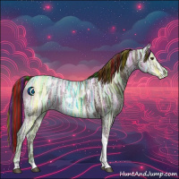 Horse Color:Painted Liver Chestnut Ice Tobiano 