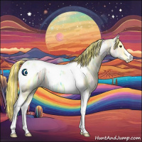Horse Color:Painted Palomino Ice Dun Tobiano 