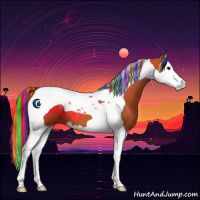 Horse Color:Painted Bay Splash Tobiano