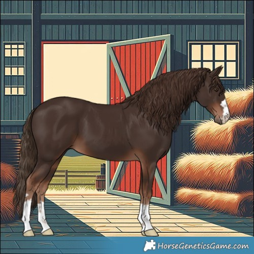 Horse Color:Liver Chestnut 