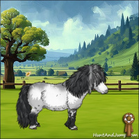 Horse Color:White Spotted Brown Chinchilla 