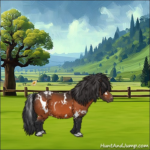 Horse Color:White Spotted Bay Appaloosa