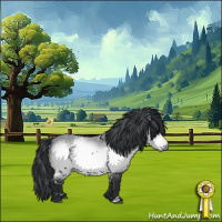 Horse Color:White Spotted Bay Chinchilla 