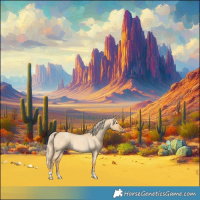 Horse Color:Palomino Roan Dun 