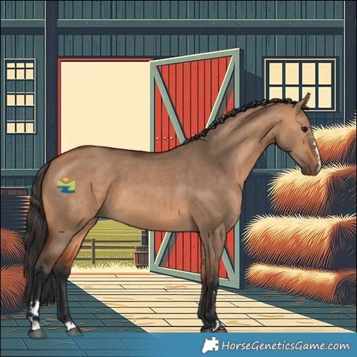Horse Color:Bay Dun 