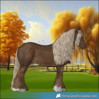 Horse Color:Chocolate Palomino 