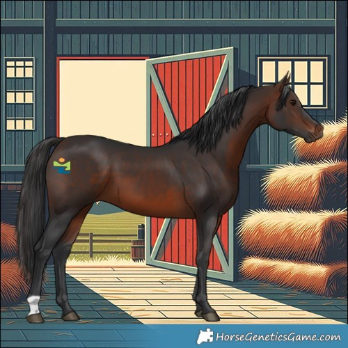 Horse Color:Brown 