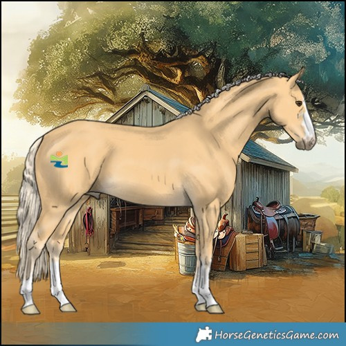 Horse Color:Palomino 