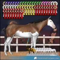 Horse Color:Gray Sable Champagne Splash