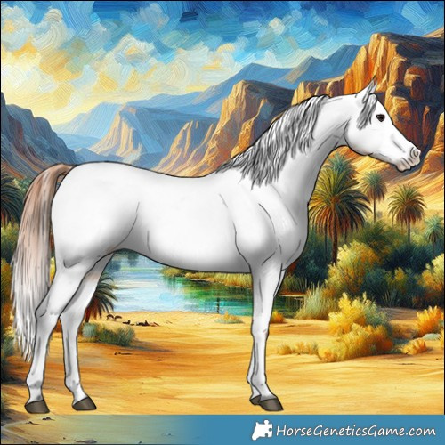 Horse Color:White Spotted Bay Dun Appaloosa 