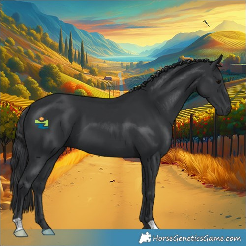 Horse Color:Black 