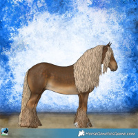 Horse Color:Chocolate Palomino