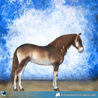 Horse Color:Liver Red Onyx Tobiano 