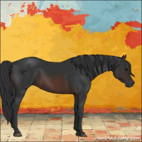 Horse Color:Brown 