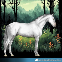 Horse Color:Gray Liver Chestnut Tobiano 