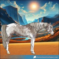 Horse Color:Red Onyx Ice Mushroom Sabino Tobiano 