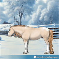 Horse Color:Smoky Black Pearl Tobiano 