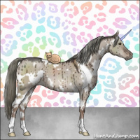 Horse Color:White Spotted Liver Red Dun Mushroom Brindle 