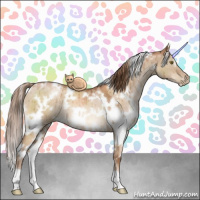 Horse Color:White Spotted Brown Pearl Dun Brindle 