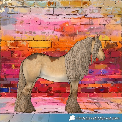 Horse Color:Chocolate Palomino Dun