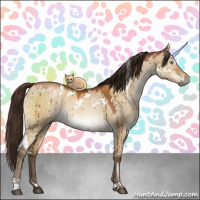 Horse Color:Gray White Spotted Brown Pearl Dun Brindle 