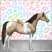 Horse Color:Gray Brown Ice Pearl Dun Tobiano Brindle 
