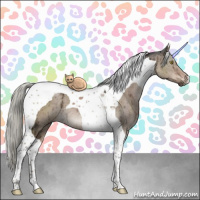 Horse Color:Liver Red Dun Ice Mushroom Tobiano Brindle 