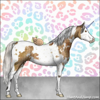 Horse Color:White Spotted Silver Buckskin Dun Splash Tobiano Brindle 