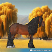 Horse Color:Brown 
